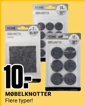 Europris Møbelknotter tilbud