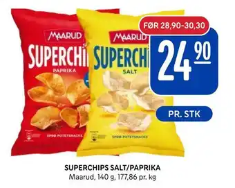 Rema 1000 Superchips salt/paprika tilbud
