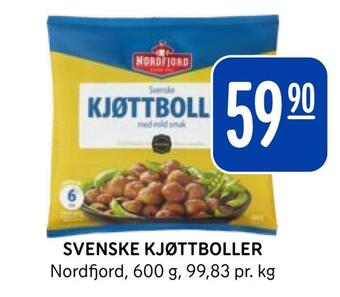 Rema 1000 Svenske kjøttboller tilbud