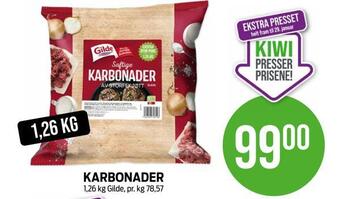 Kiwi Karbonader tilbud