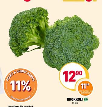 Coop Extra Brokkoli tilbud