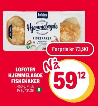 Coop Extra Hjemmelagde fiskekaker tilbud