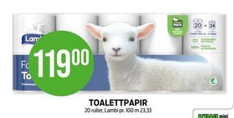 Kiwi Toalettpapir tilbud