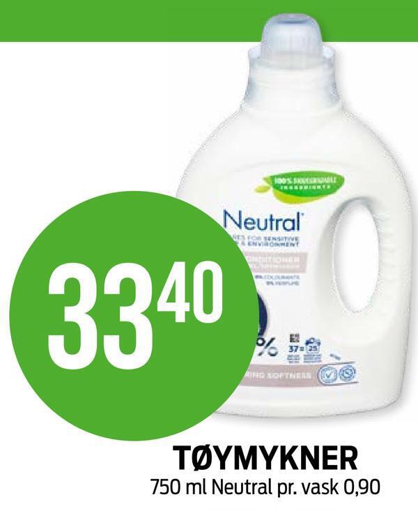 Kiwi Tøymykner tilbud
