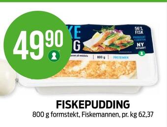 Kiwi Fiskepudding tilbud