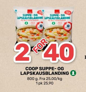 Coop Marked Coop suppe- og lapskausblanding tilbud