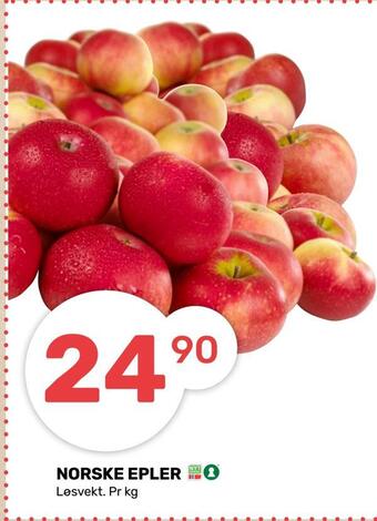 Coop Marked Norske epler tilbud