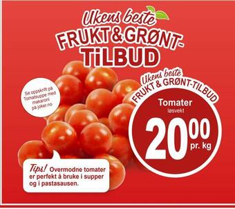 Joker Tomater tilbud
