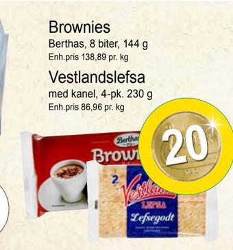 Joker Brownies tilbud