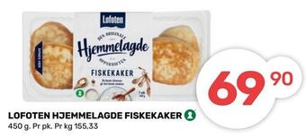 Matkroken Lofoten hjemmelagde fiskekaker tilbud