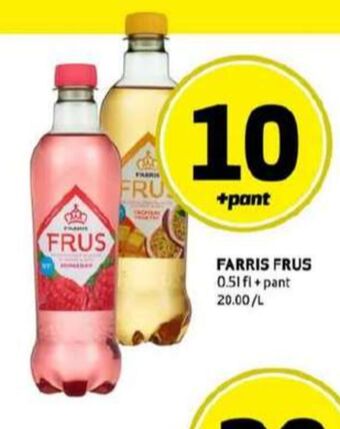 Bunnpris Frus mineralvann tilbud