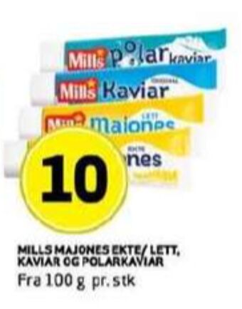 Bunnpris Mills kaviar tilbud