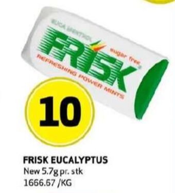 Bunnpris Frisk pastiller tilbud