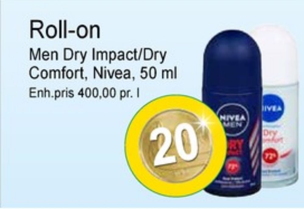 Joker Nivea roll-on tilbud