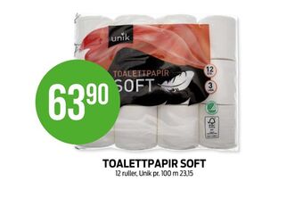 Kiwi Soft toalettpapir tilbud