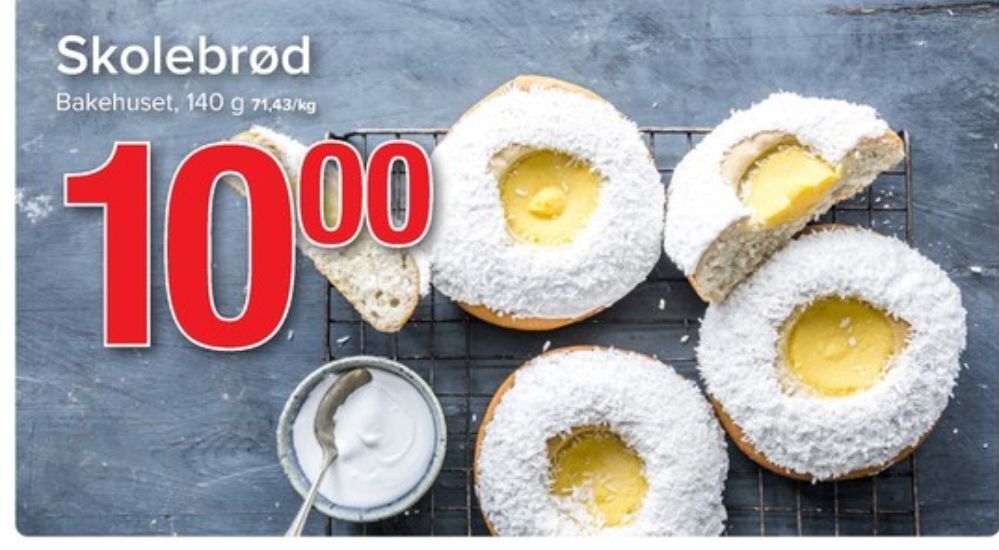 Eurospar Baker butiksbagt kake tilbud