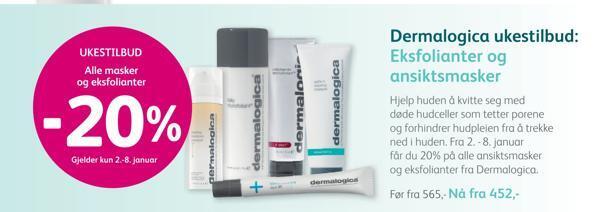 Vitusapotek Alle masker og eksfolianter tilbud