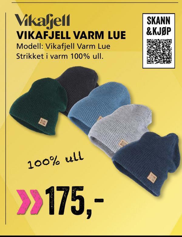 Sport Outlet Vikafjell varm lue tilbud