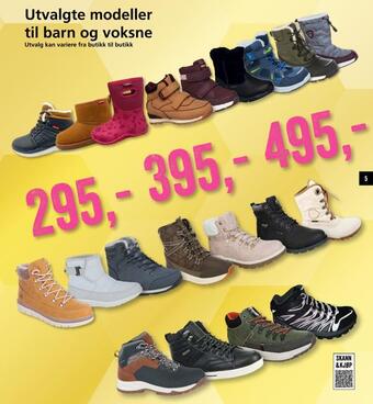 Sport Outlet Utvalgte modeller til barn og voksne tilbud