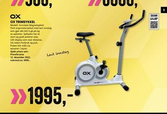 Sport Outlet Ox trimsykkel tilbud