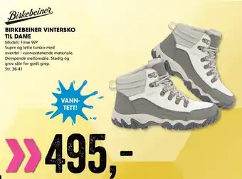 Sport Outlet Birkebeiner vintersko til dame tilbud