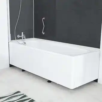 Megaflis Laufen stålbadekar milano 140 cm inkl. ben tilbud