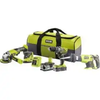 Mekk Ryobi håndverkersett 18v one+ r18ck4e-242s tilbud