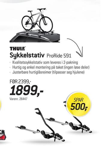 Thansen Sykkelstativ tilbud