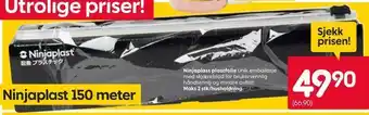 Rusta Ninjaplast plastfolie tilbud