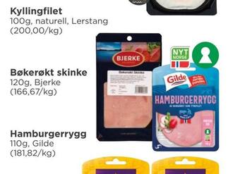 Meny Bøkerøkt skinke tilbud