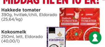 Meny Hakkede tomater tilbud