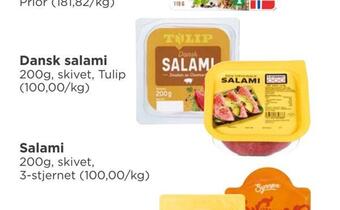 Meny Salami tilbud