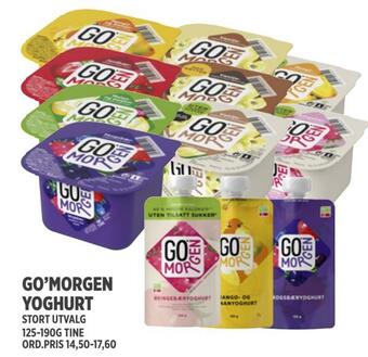 Jacobs Go'morgen yoghurt tilbud