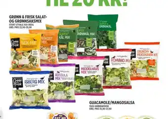 Jacobs Grønn & frisk salat- og grønnsaksmix tilbud