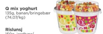 Meny Q yoghurt tilbud