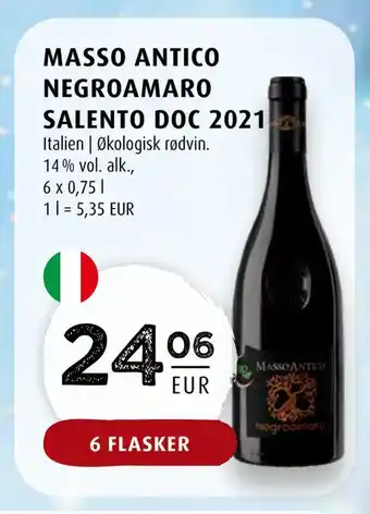 Masso antico negroamaro salento doc 2021
