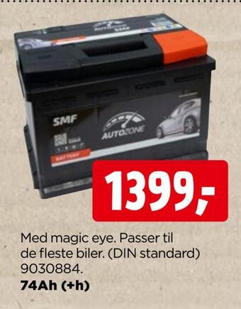 jem & fix Bilbatteri tilbud