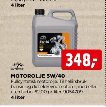 jem & fix Motorolje 5w/40 tilbud