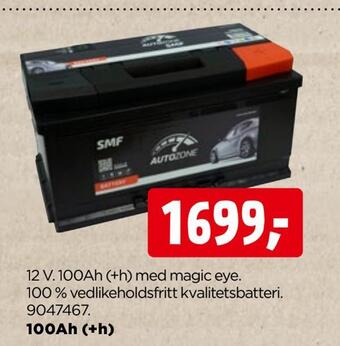 jem & fix Bilbatteri tilbud