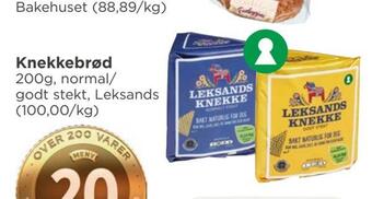 Meny Knekkebrød tilbud