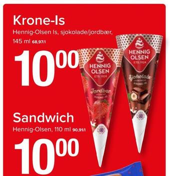 Spar Krone-is tilbud