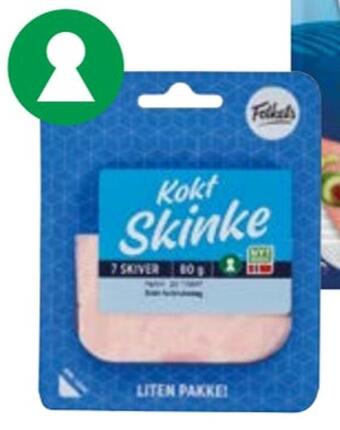 Meny Kokt skinke tilbud