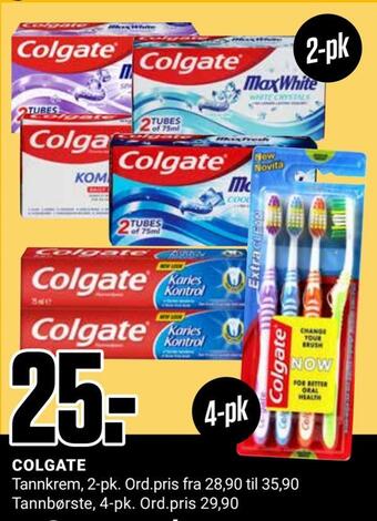 Europris Colgate tilbud