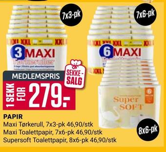Europris Papir tilbud