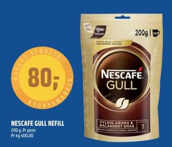 Coop Obs Nescafe gull refill tilbud