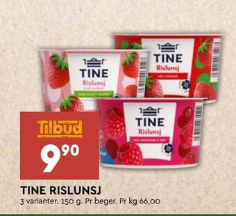 Coop Mega Tine rislunsj tilbud