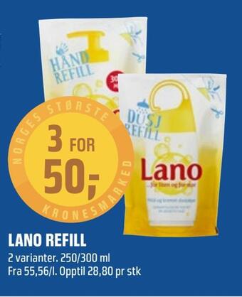 Coop Obs Lano refill tilbud