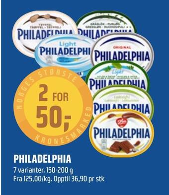 Coop Obs Philadelphia tilbud