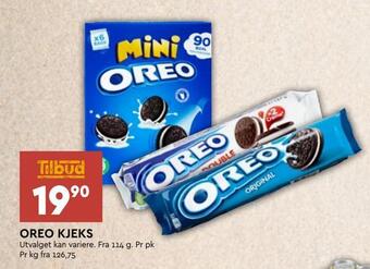 Coop Mega Oreo kjeks tilbud