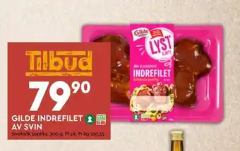 Coop Mega Gilde indrefilet av svin tilbud